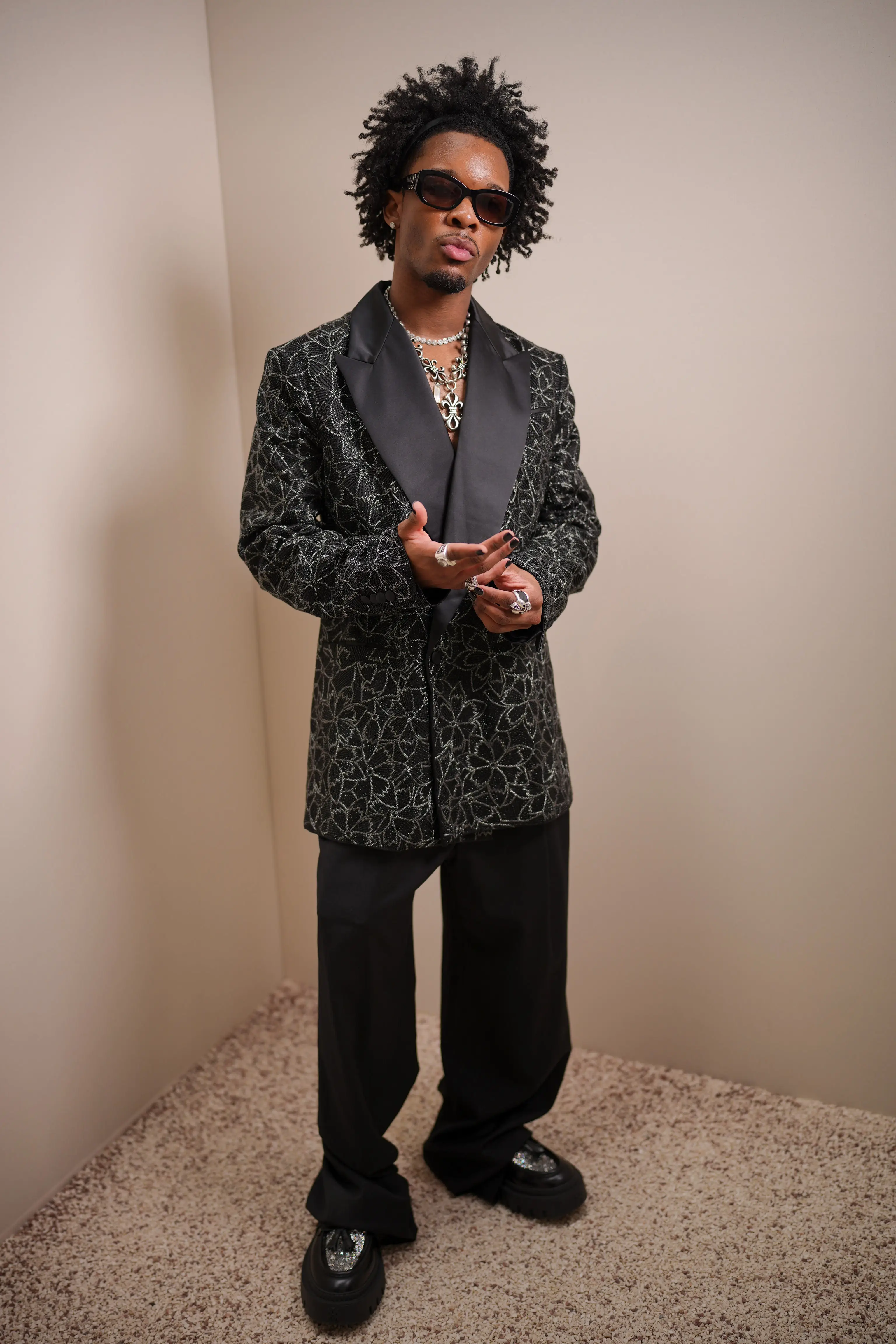 Singer D4vd is facing several charges, including murder (Swan Gallet/WWD via Getty Images)