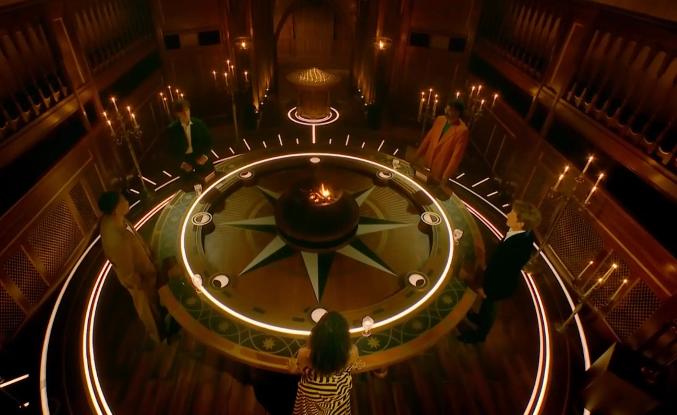 The final endgame was tense (BBC)