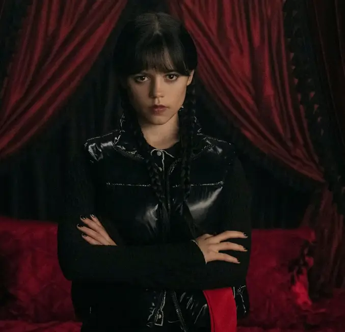 She said once Wednesday is done, she will take a break (HELEN SLOAN/NETFLIX)
