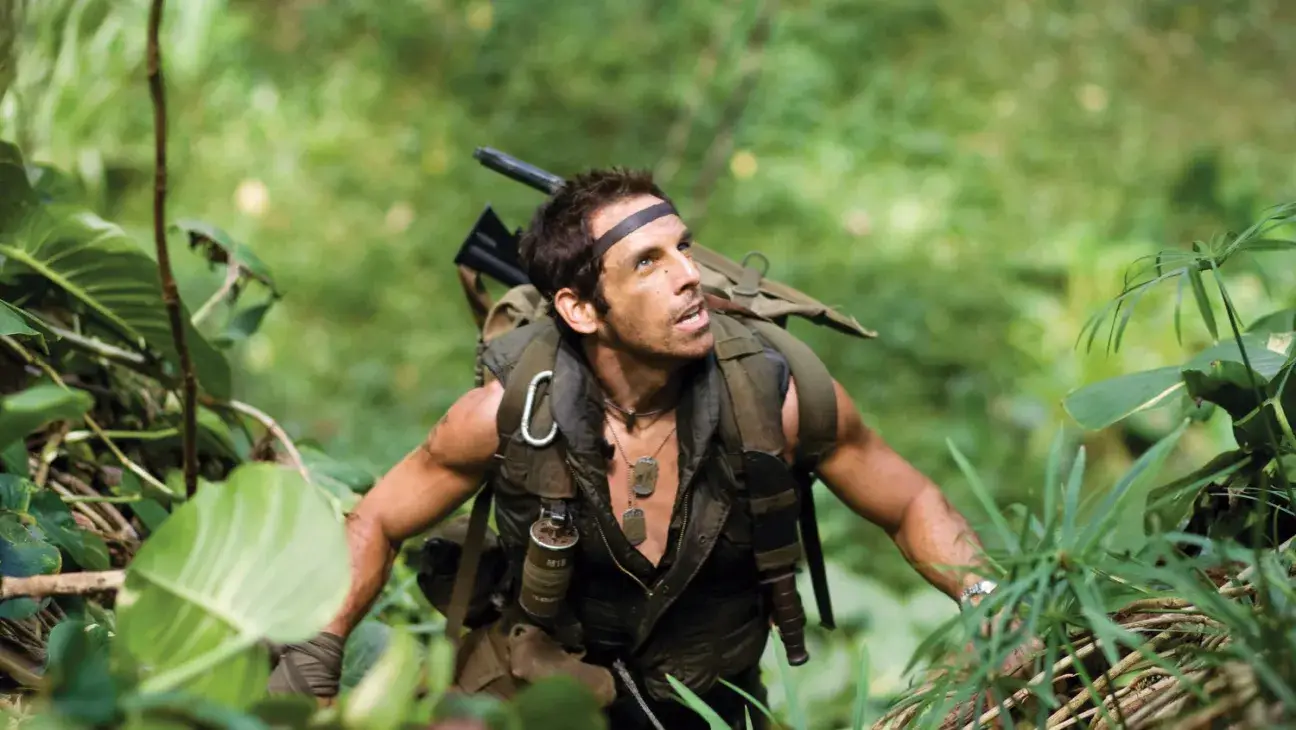Tropic Thunder features briefly in the White House clip (Universal Pictures)