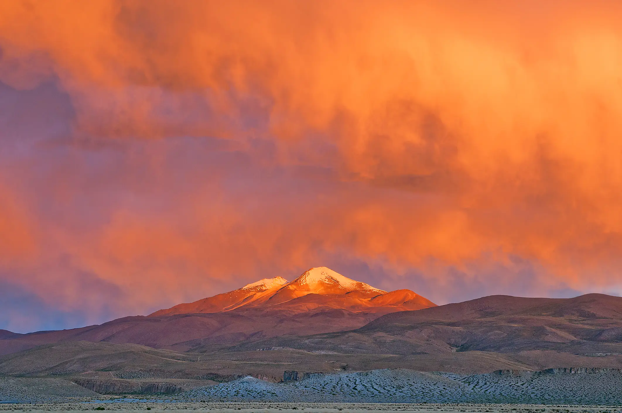 Bolivia's Uturuncu hasn't erupted in 250,000 years but is showing increasing seismic activity (Getty Stock Images)
