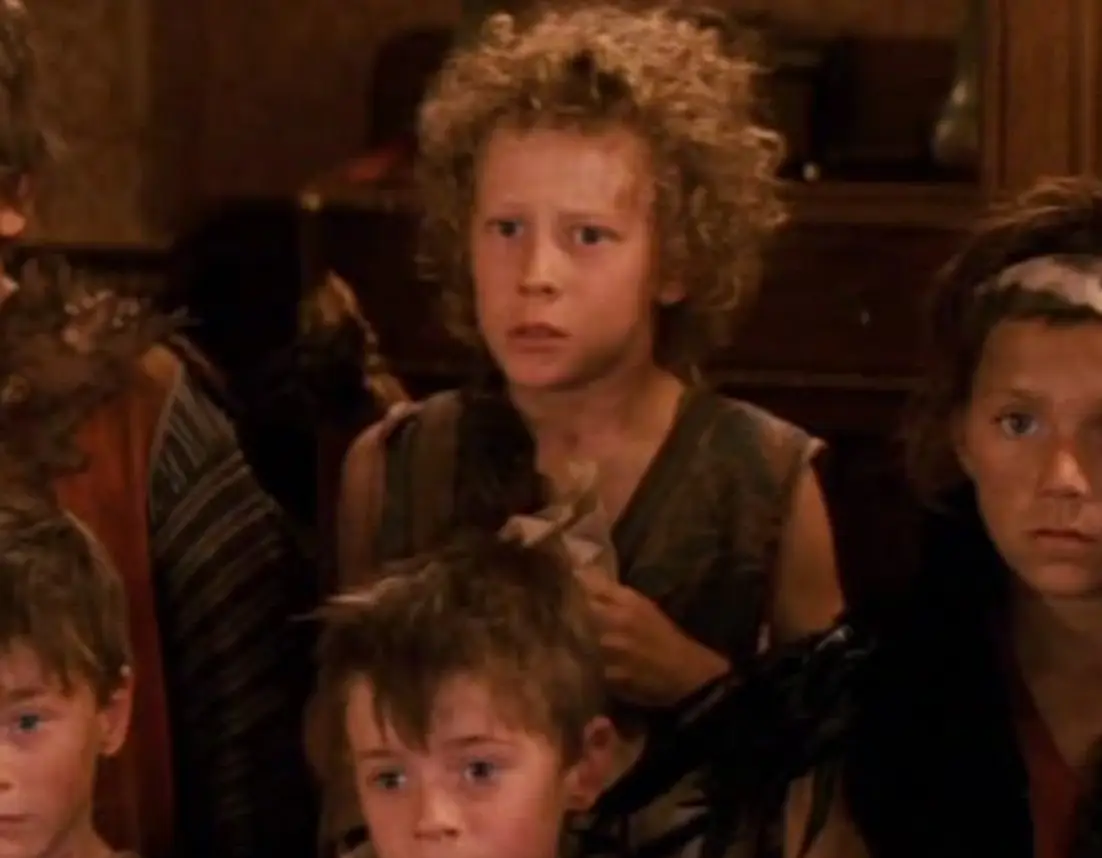 George MacKay as Curly in Peter Pan (Universal Pictures)