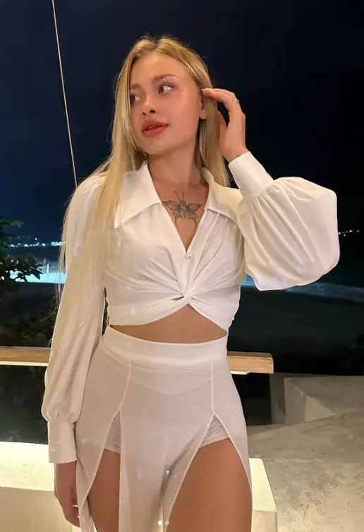 Maria Kovalchuk, an OnlyFans model from Ukraine, is now using a wheelchair after she was found severely injured in Dubai (Instagram/@ae3marylu)