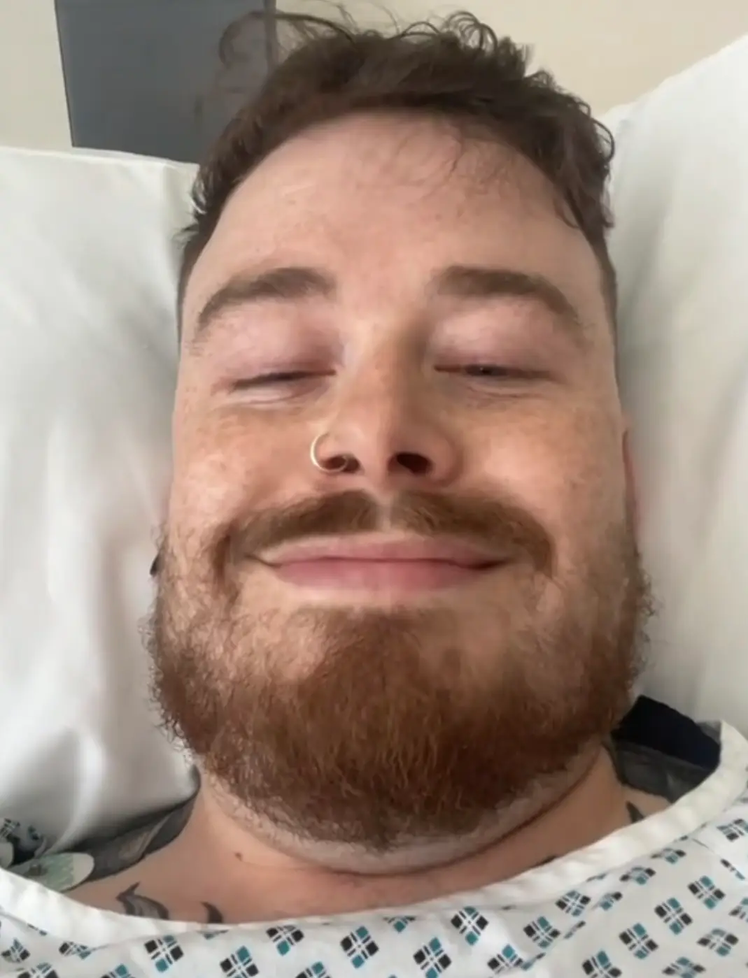 Harry revealed what symptoms he noticed prior to his diagnosis (TikTok/@hdltravels)