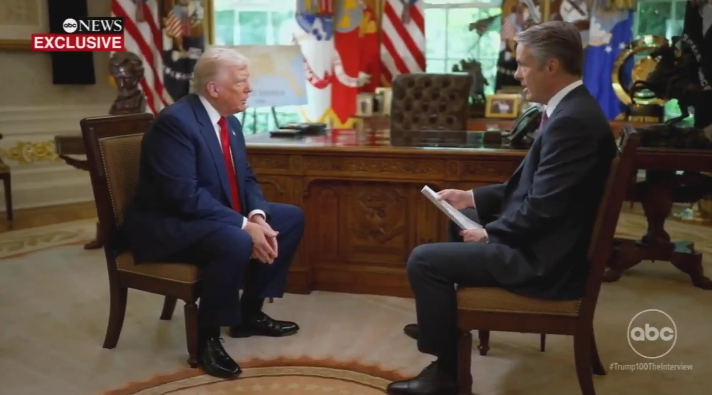 Donald Trump was asked if he would secure the return of Kilmar Abrego Garcia following a Supreme Court order (ABC News)