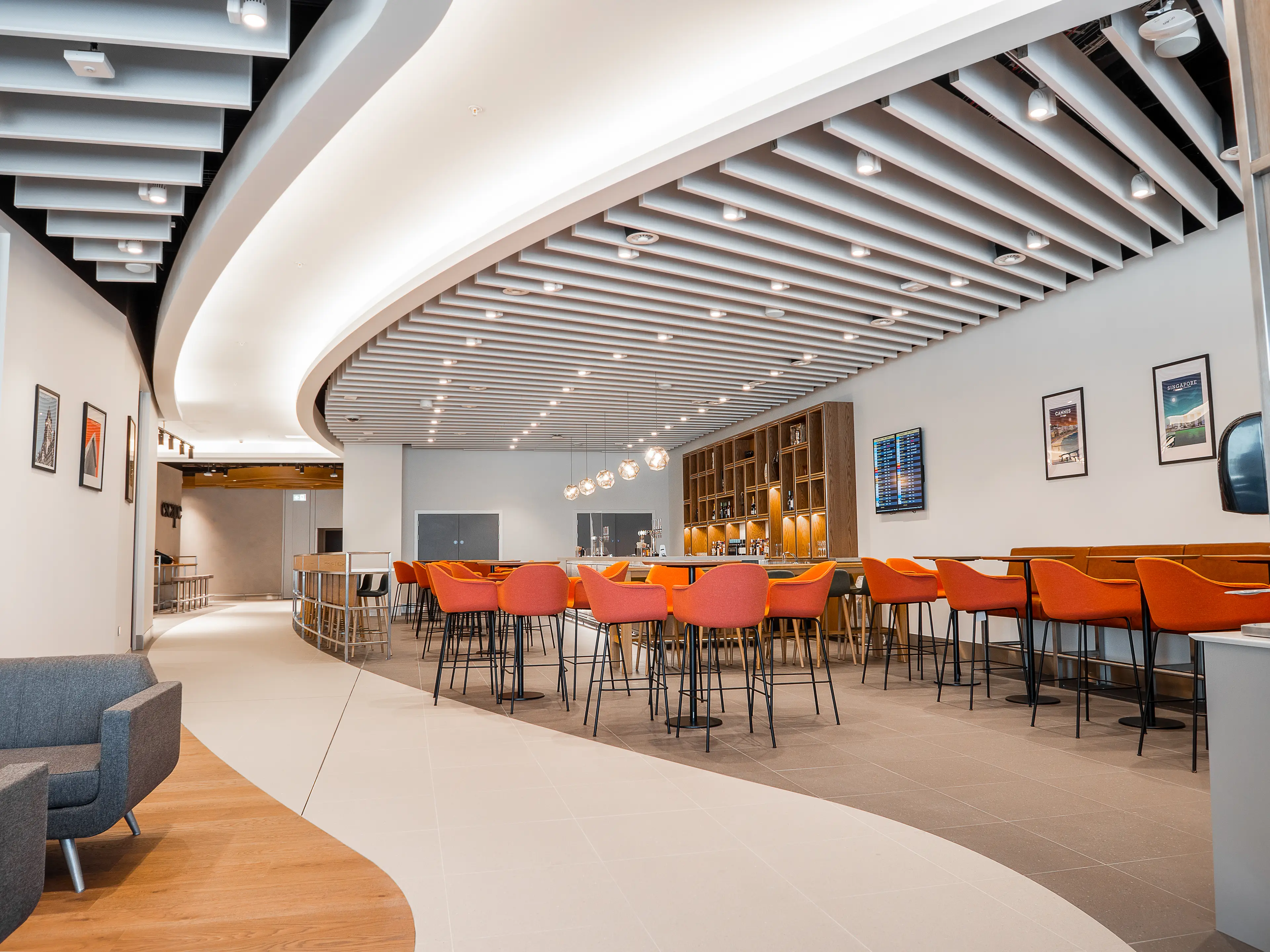 Signing up for an airport lounge pass unlocks exclusive experiences (Priority Pass)