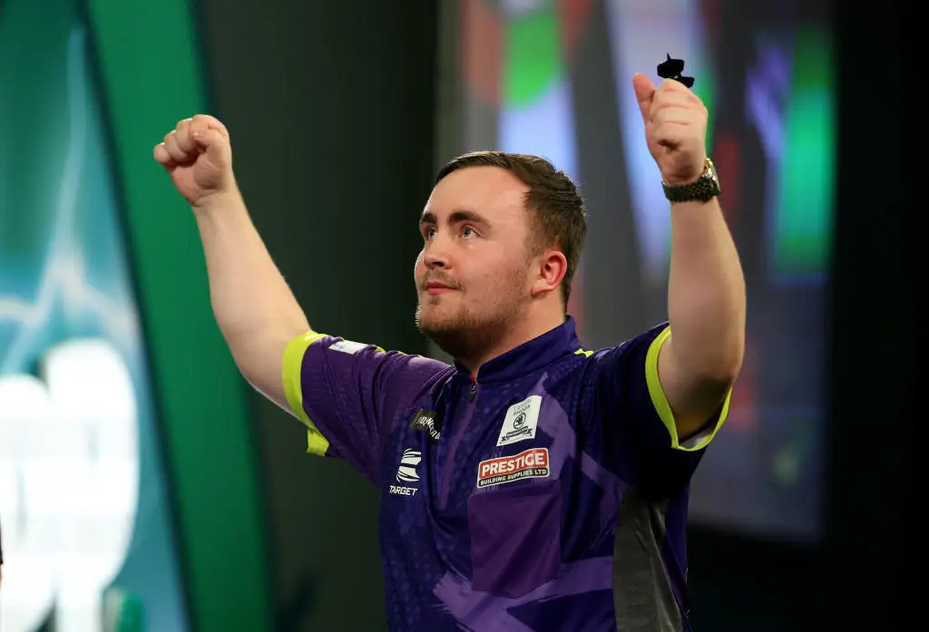 Luke 'the nuke' Littler is in the World Dart's Champion final.