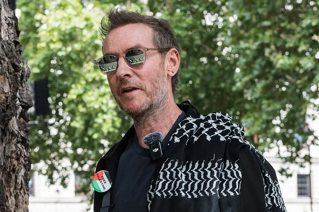 English musician Robert Del Naja of the band Massive Attack says it ain't him (Elena Di Vincenzo/Archivio Elena Di Vincenzo/Mondadori Portfolio via Getty Images)