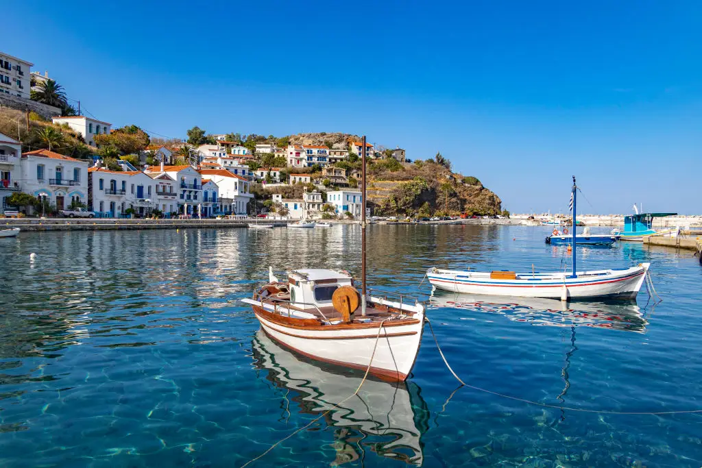 Ikaria in Greece is a blue zone location (Nicolas Economou/NurPhoto via Getty Images)