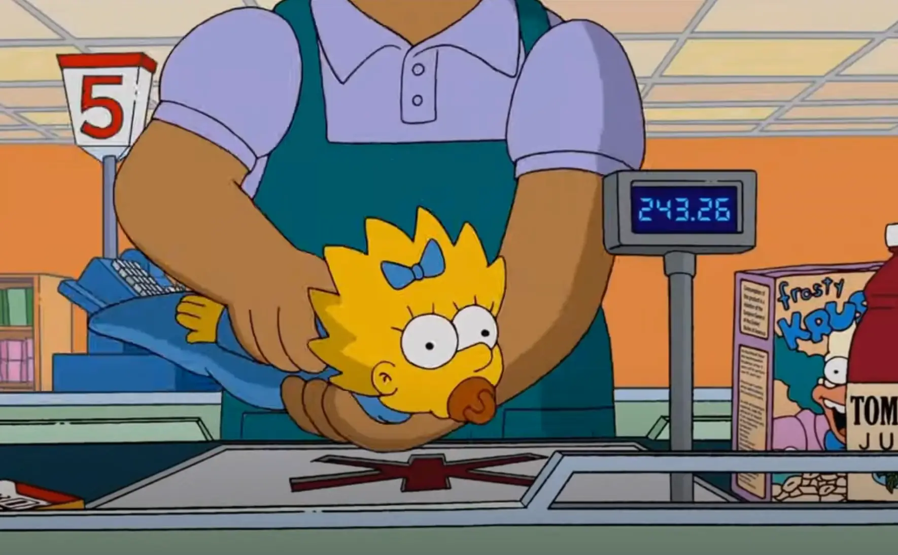 The Simpsons is reminding us that having kids isn't cheap. (Disney)