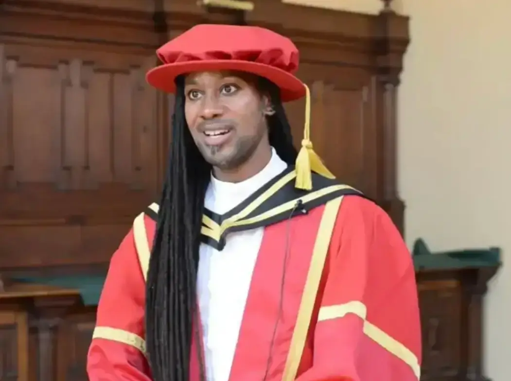 Jason Arday was found dead on Friday (YouTube/St Mary's University, London)