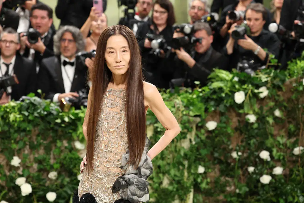 Vera Wang often wows fans with her appearance. (Aliah Anderson/Getty Images)