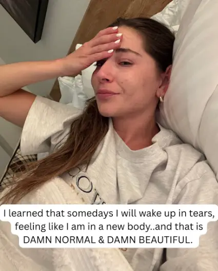 Corrina says it's still normal to miss alcohol now and again (Instagram/@corrina.dunne)