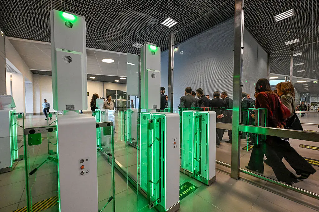 New biometric scans at airports could mean you want to be there an hour sooner for your return flight (Horacio Villalobos/Corbis/Getty Images)