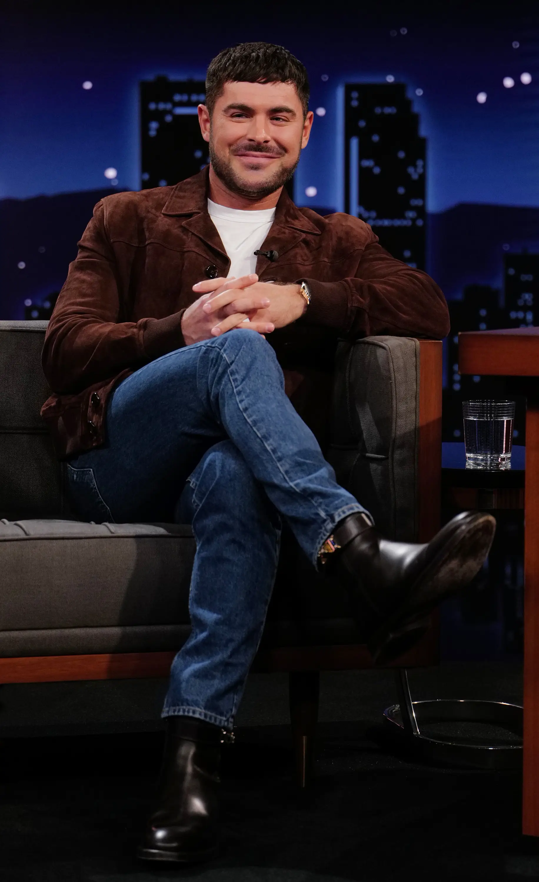 He explained it's all due to an injury. (Disney/Randy Holmes via Getty)