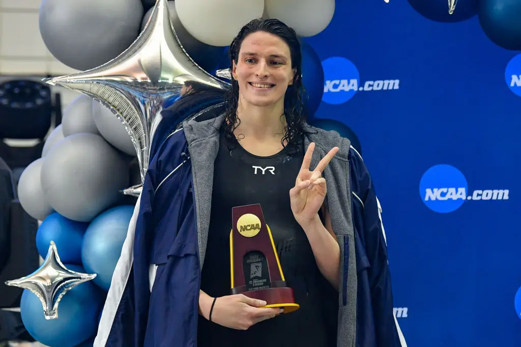 The 25-year-old is an NCAA champion. (Rich von Biberstein/Icon Sportswire via Getty Images)