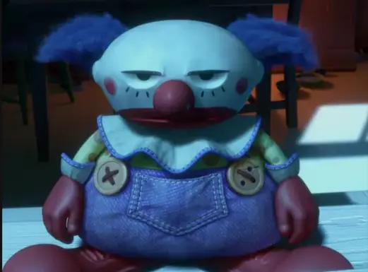 Chuckles appeared in Toy Story 3 (Pixar)