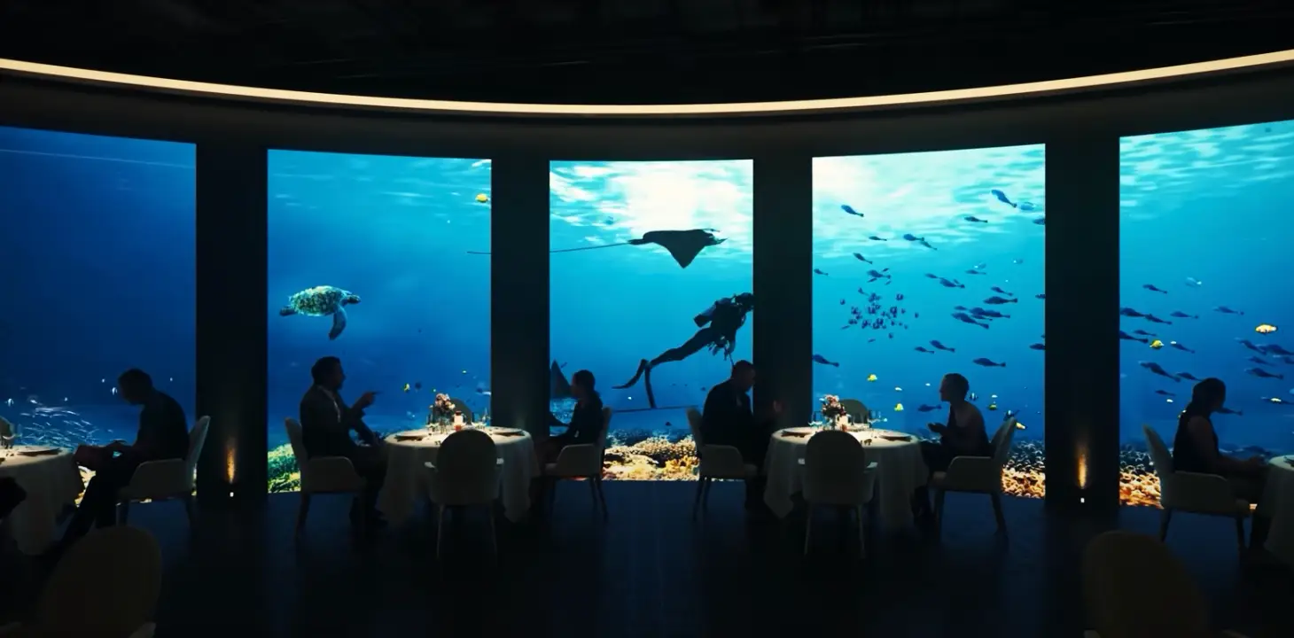 The theme park is set to feature a number of jaw-dropping facilities. (YouTube/THE RIG)