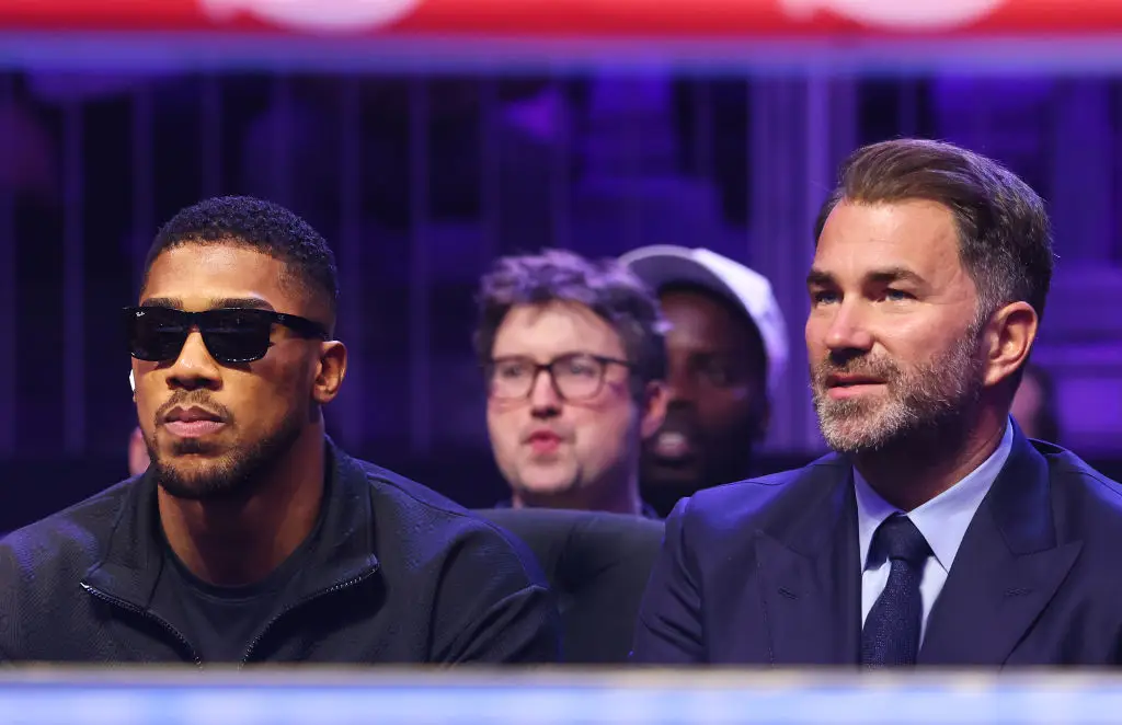 Joshua's promoter Eddie Hearn confirmed the rules of the game (Richard Pelham/Getty Images)