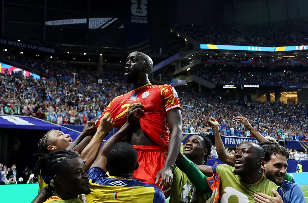 DR Congo secured their spot in the knockout rounds thanks to a win over Uzbekistan (Sean M. Haffey - FIFA/FIFA via Getty Images)