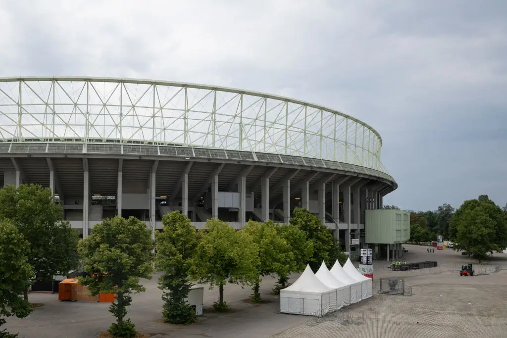 The Ernst-Happel Stadium in Vienna, where the concert was scheduled to take place. (Thomas Kronsteiner/Getty Images)