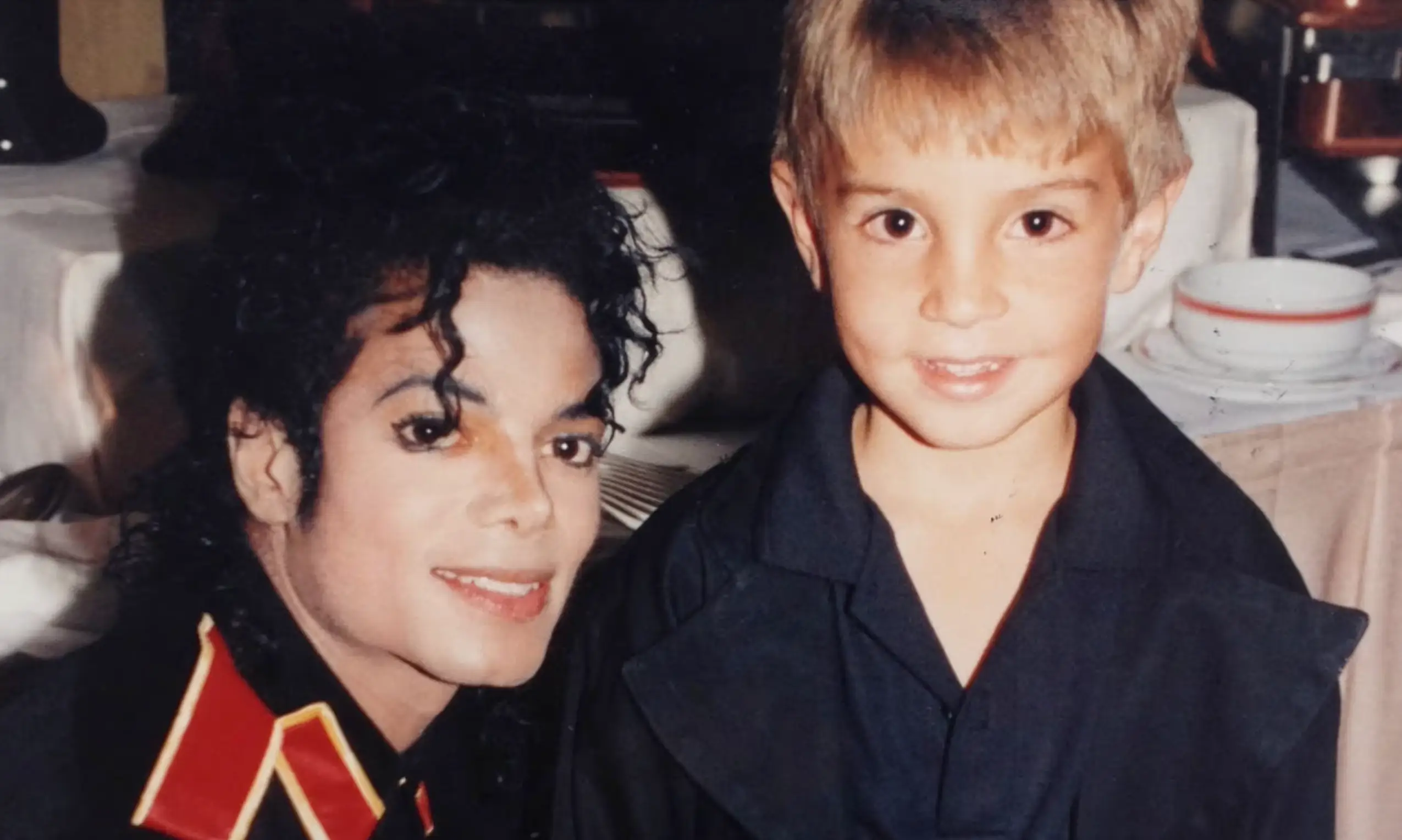 Michael Jackson and Wade Robson (Channel 4)