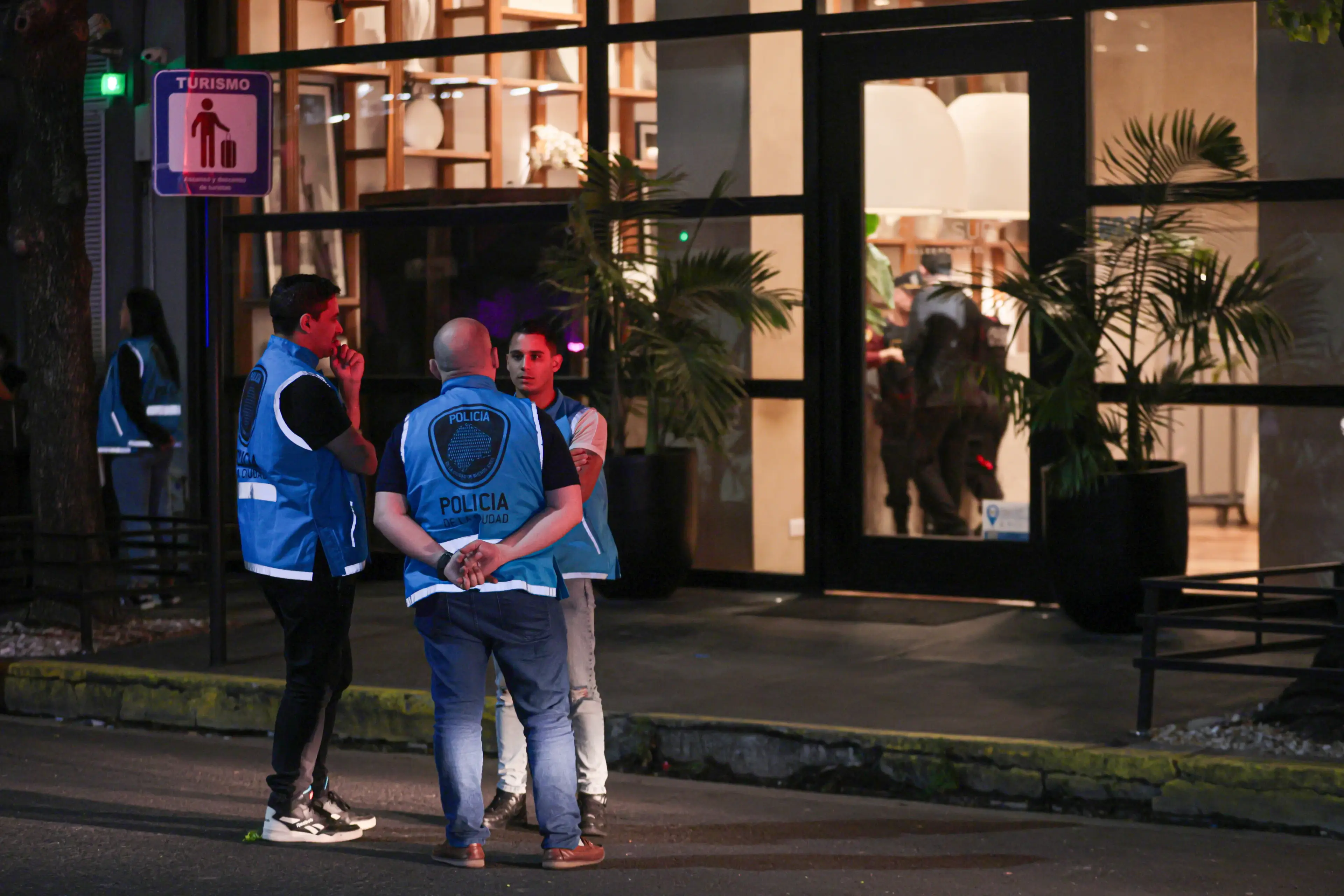 Police raided the hotel with an employee now arrested. (Luciano Gonzalez/Anadolu via Getty Images)