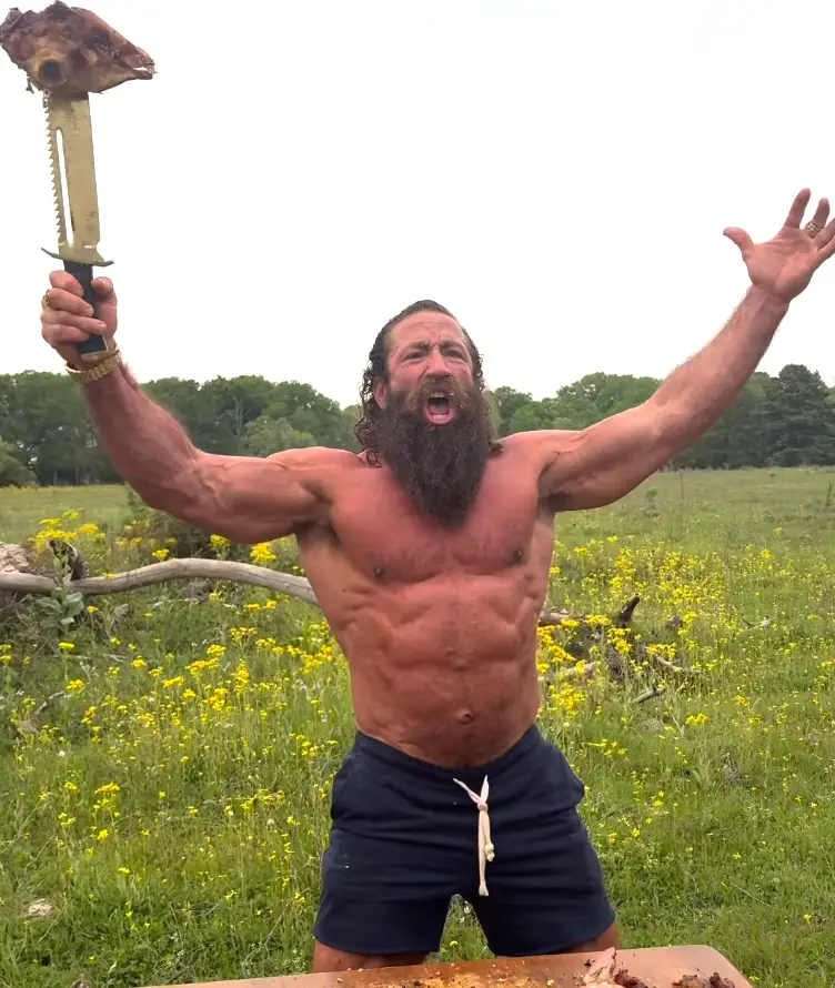 Content creator The Liver King is the star of Netflix's latest documentary (Instagram/ @liverking)