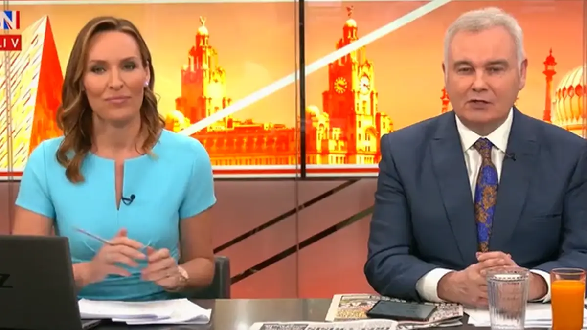 Isabel Webster and Eamonn Holmes.