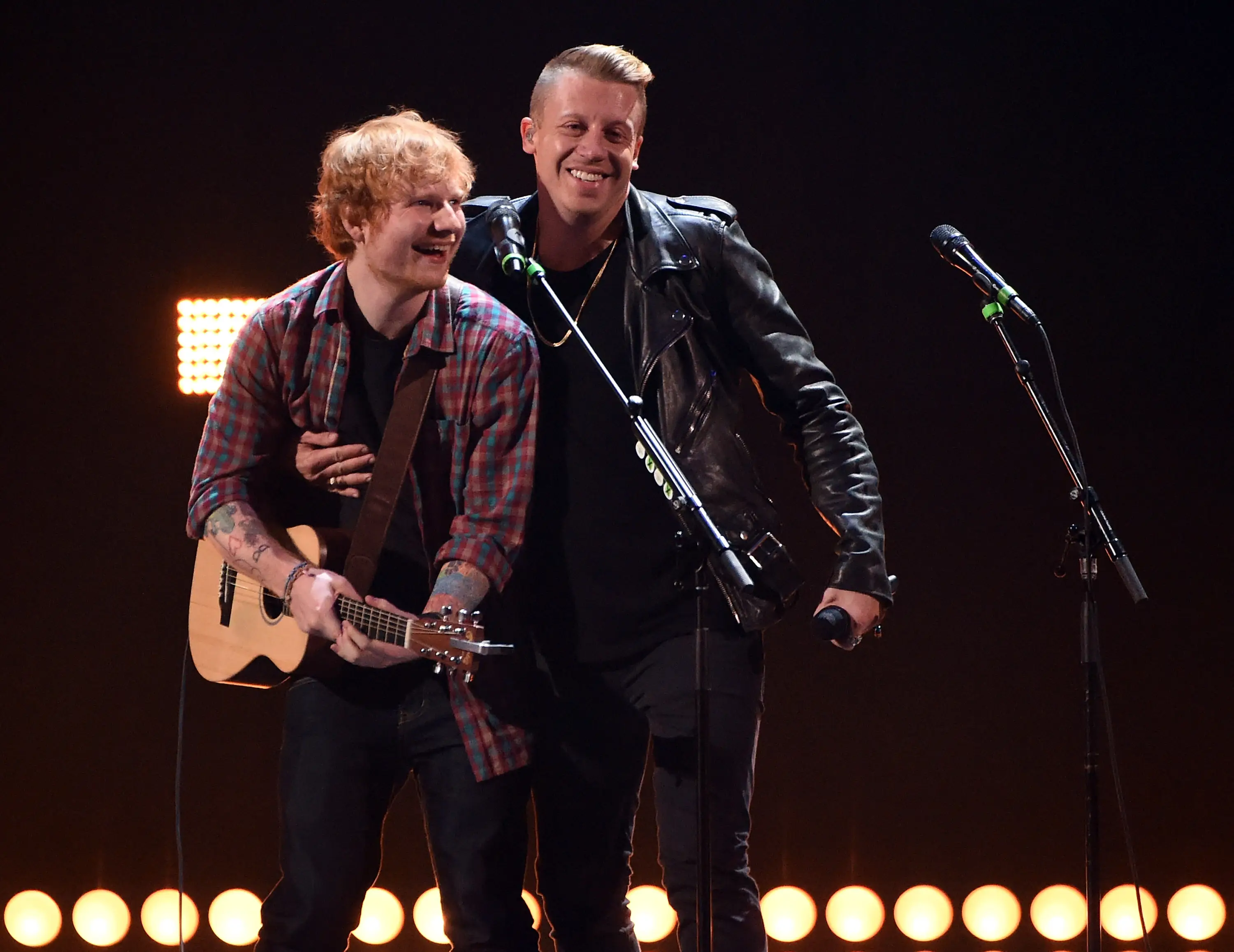 Macklemore said Ed Sheeran was given an 'ultimatium' (Ethan Miller/Getty Images for iHeartMedia)