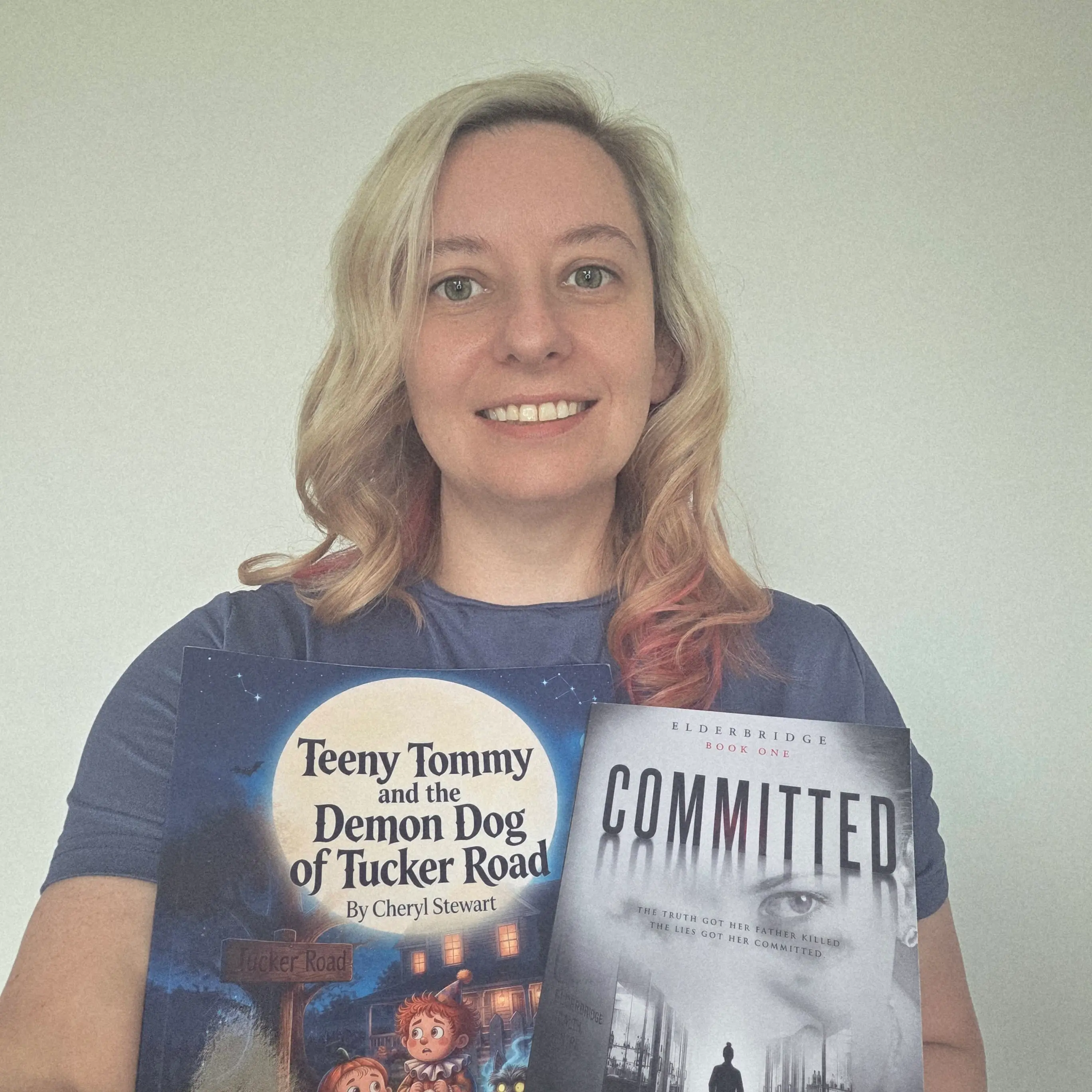 She has now penned three books and has a job that she loves (SWNS)