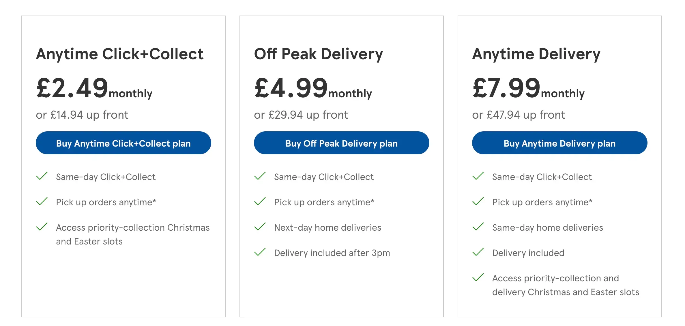 The plans are perfect for organised shoppers.