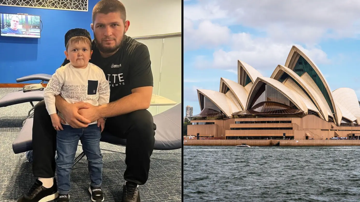 Instagram/hasbulla.hushetskiy. Alamy