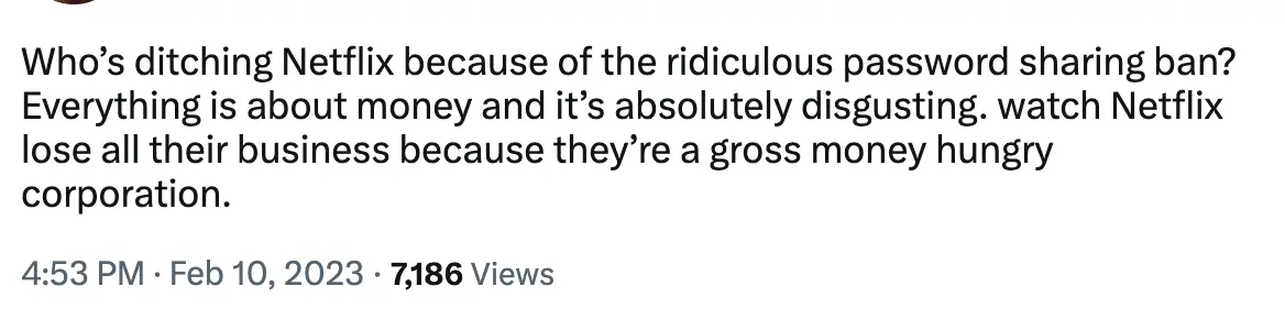 Netflix users have made clear they're not happy with the decision.