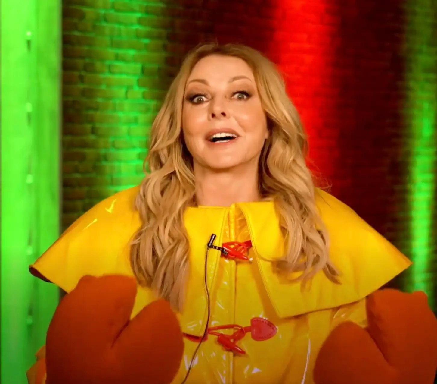 It was revealed that Carol Vorderman was Reindeer on The Masked Singer.