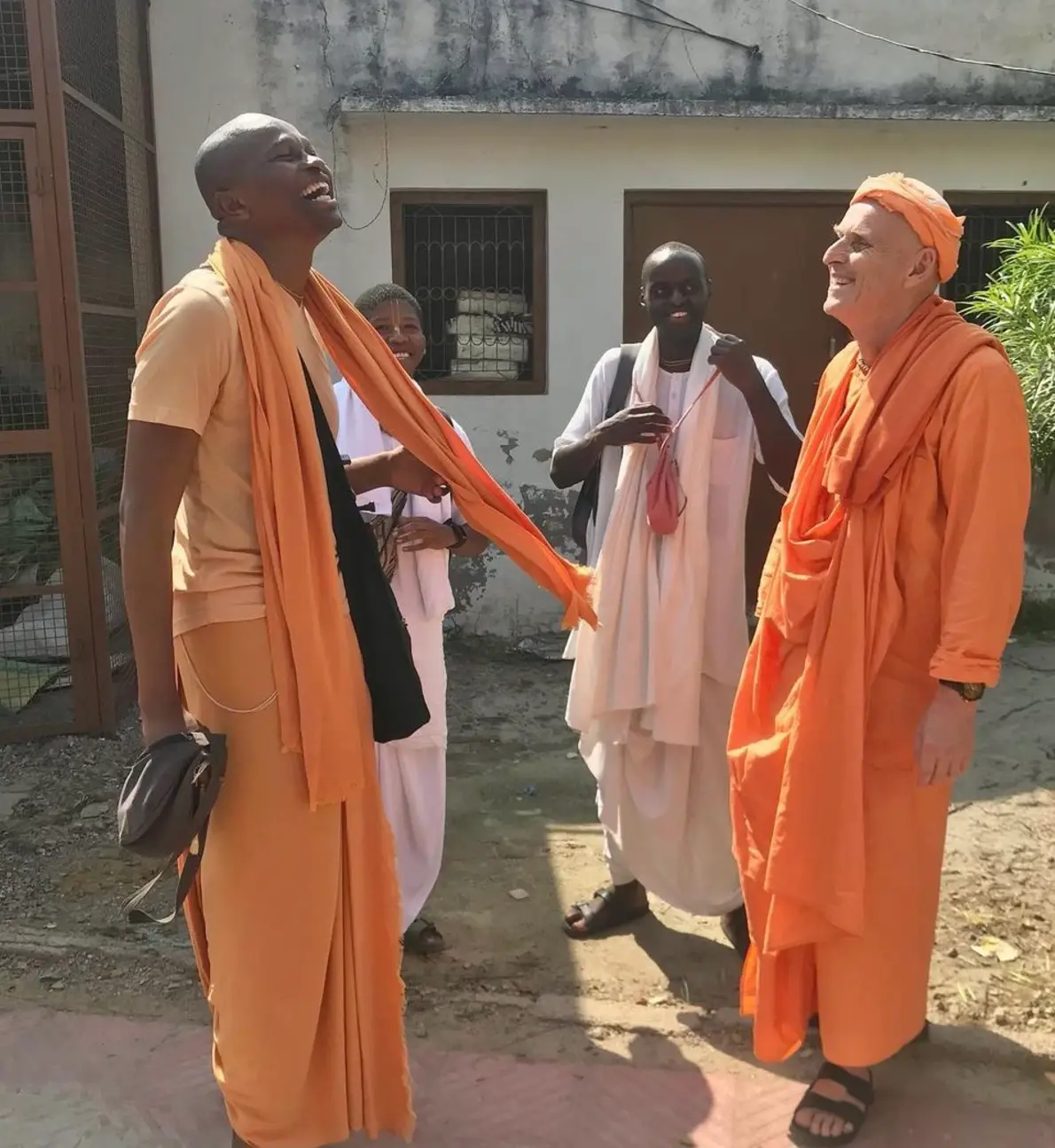 He became celibate in 2002 after joining a monastery (Instagram/@savyathemonk)