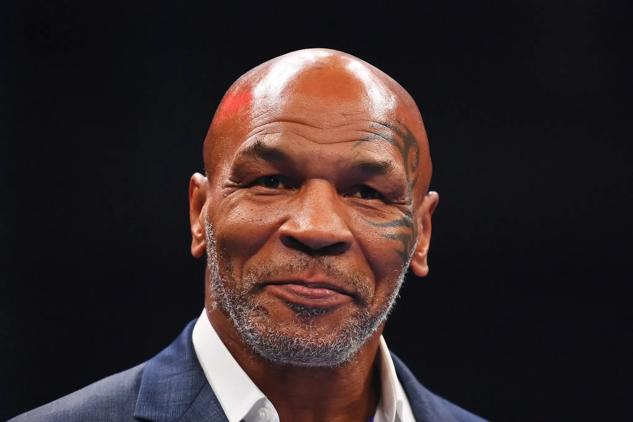 Tyson has been gearing up for his fight tonight (Justin Setterfield/Getty Images)