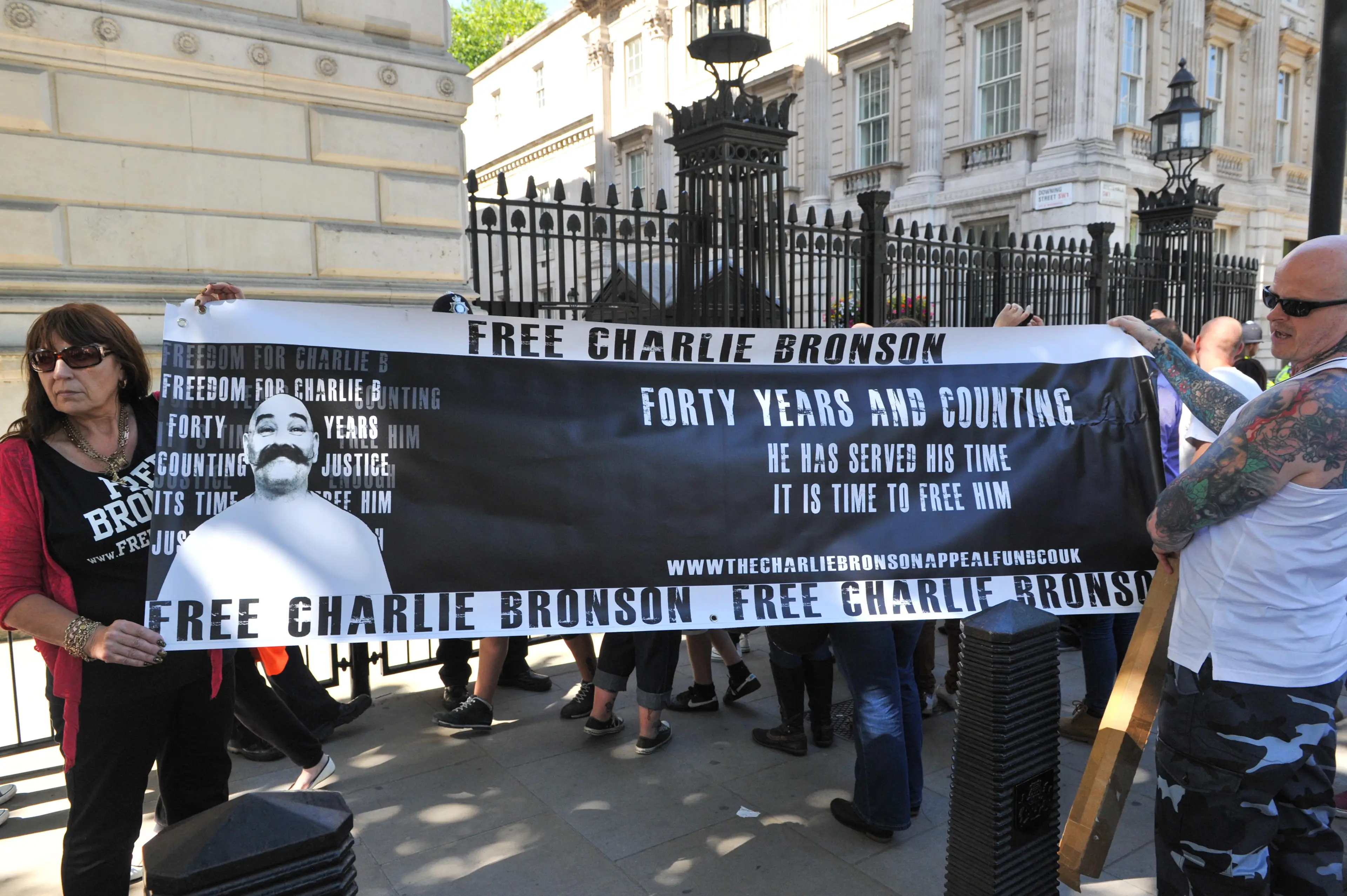 Bronson's public parole hearing is set to take place early next year.