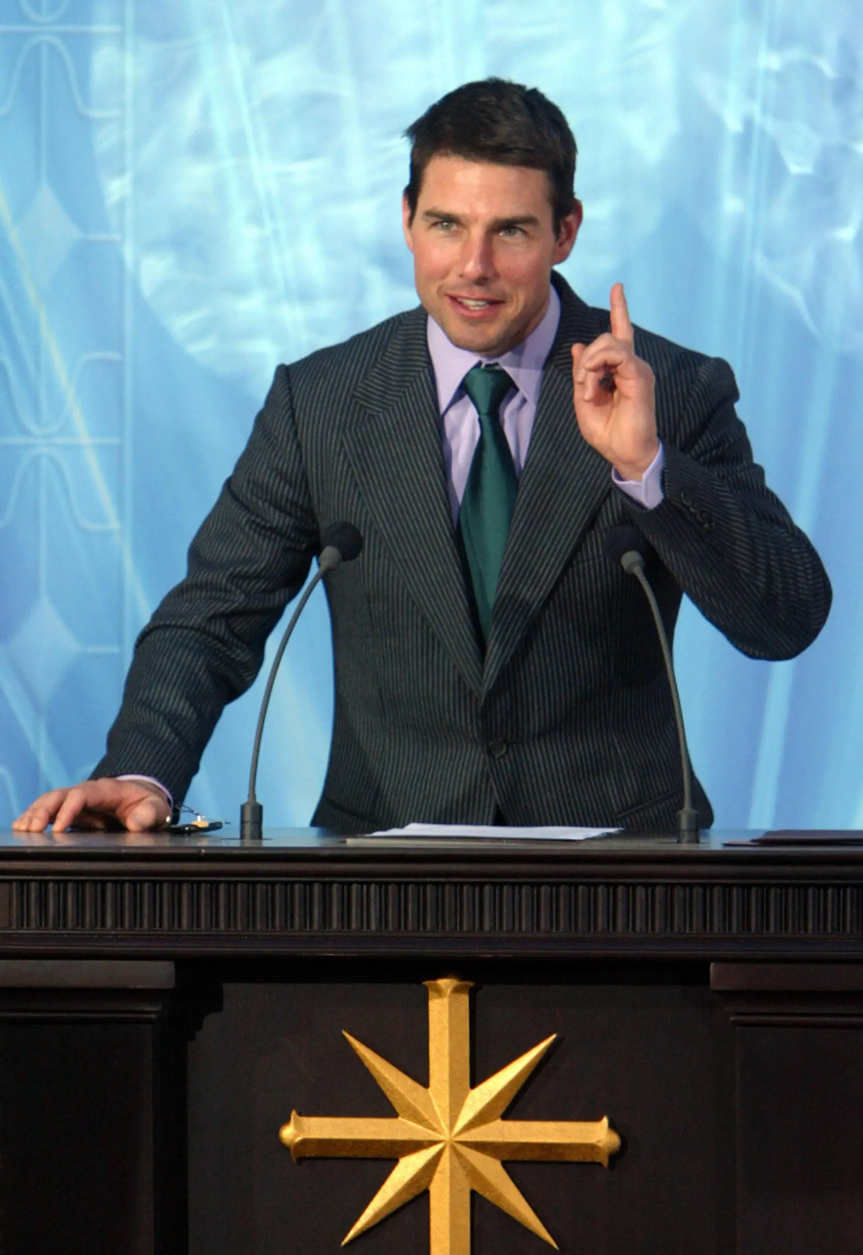 Tom Cruise is one of the world's most popular scientologists (PIERRE-PHILIPPE MARCOU via Getty Images)