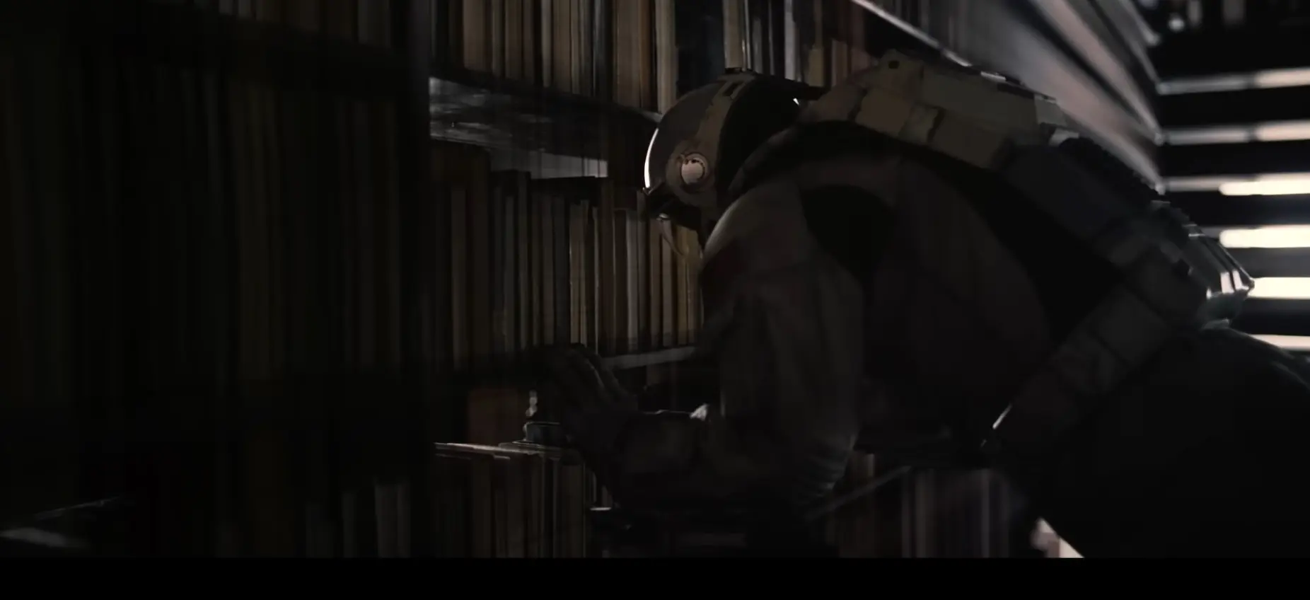 The tesseract lets Cooper drift along corridors of time (Paramount Movies)