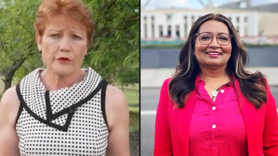 senatorpauline.hanson/Instagram. mehreen.faruqi/Instagram