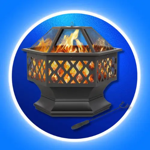 Amazon Prime Day: Yaheetech Fire Pit Heavy Duty Fire Bowl