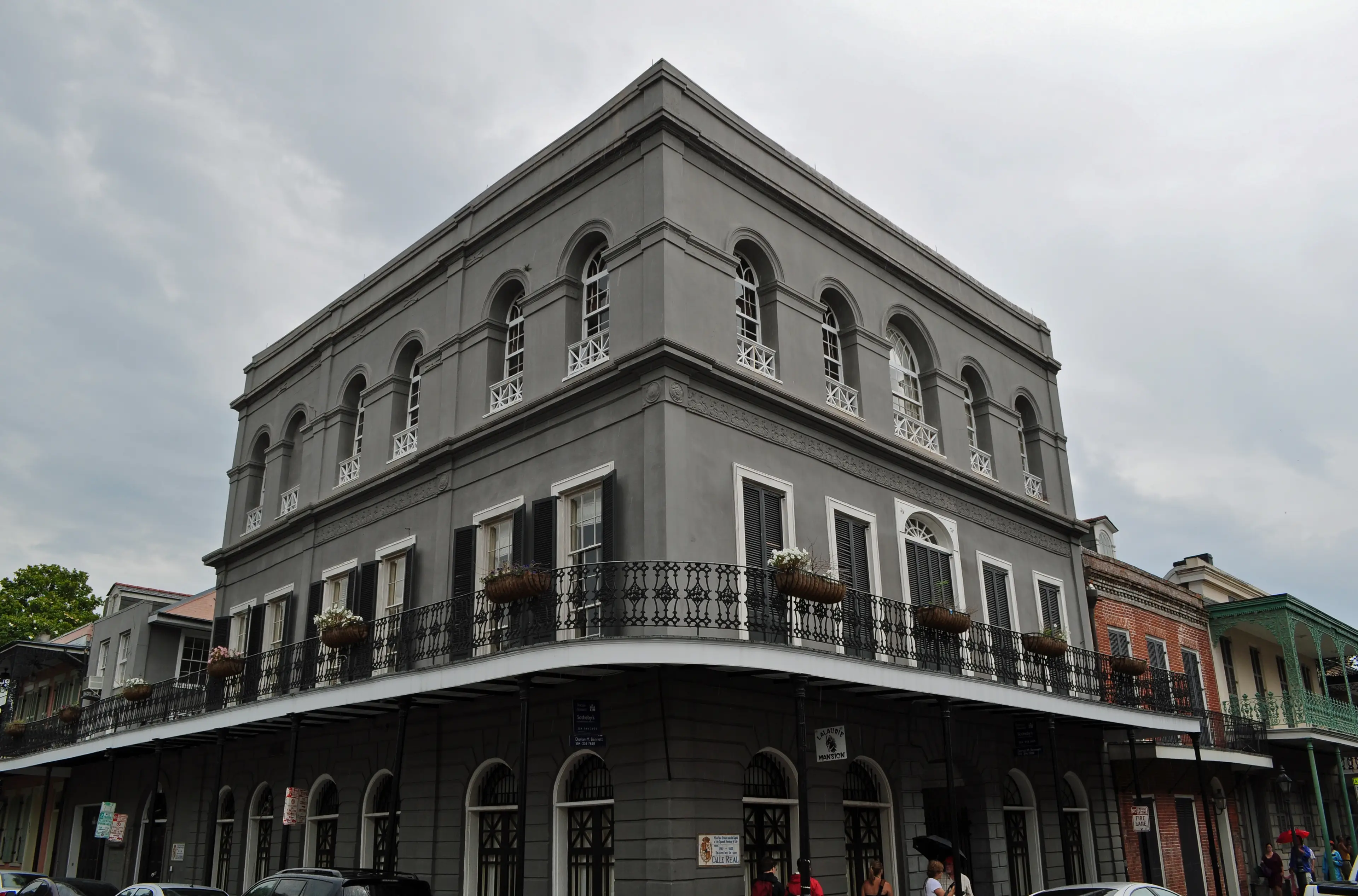 Cage once owned the supposedly haunted LaLaurie Mansion in New Orleans. (Steven Wagner/Getty Images)