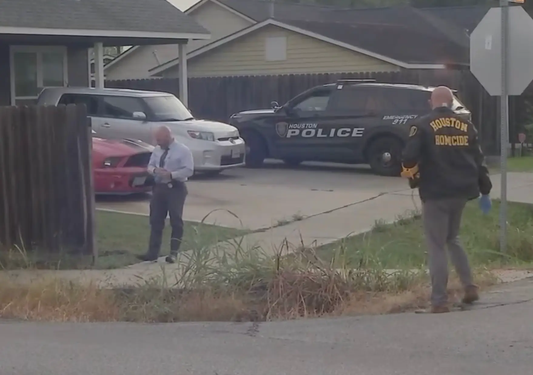 The boy was allegedly playing knock down ginger (KTRK)