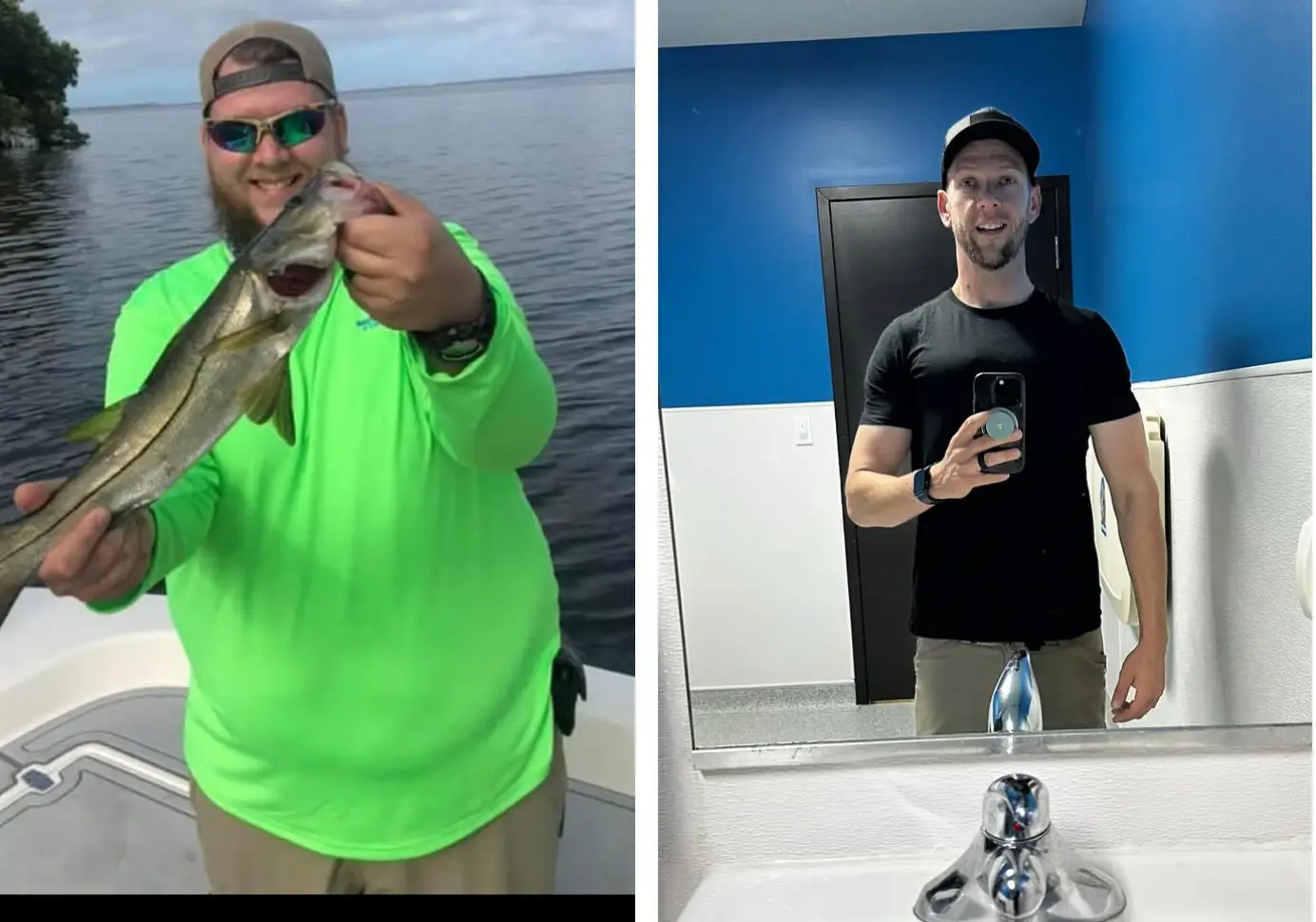 Now the father credits the diet for bringing back his energy and lifting his mood (YouTube/@carnivorecouple.pat.cait)