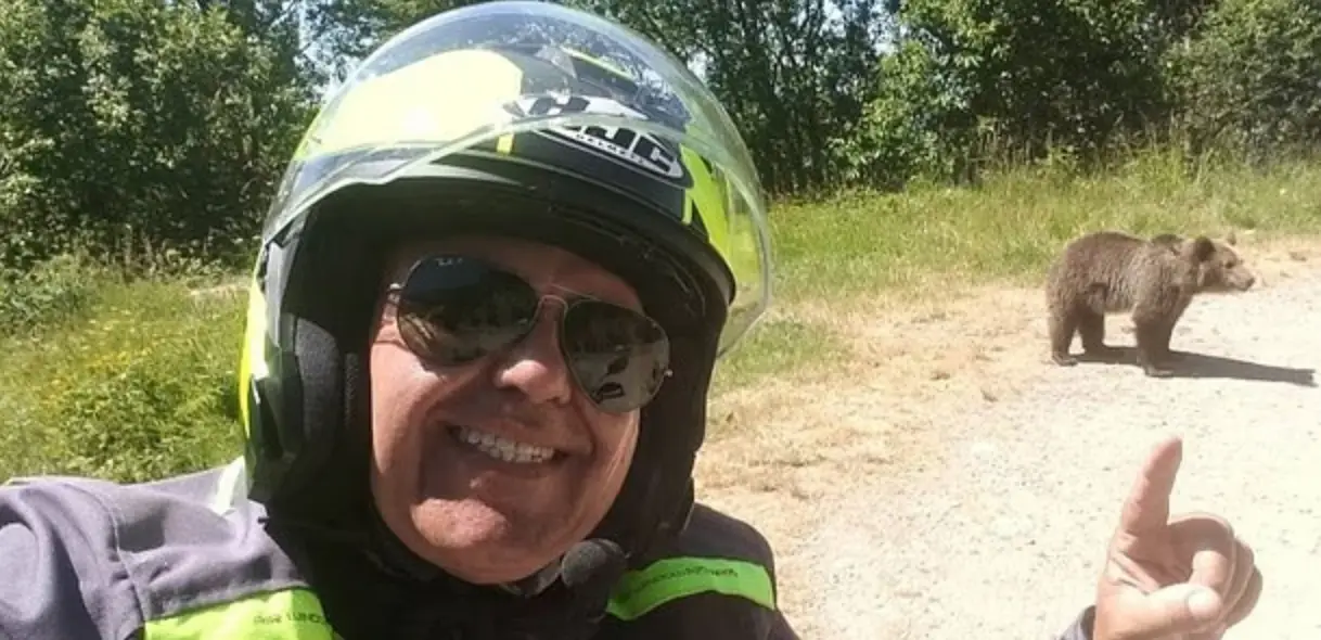 According to recent statistics, there may be close to 13,000 bears in Romania (Facebook/Omar Farang Zin)