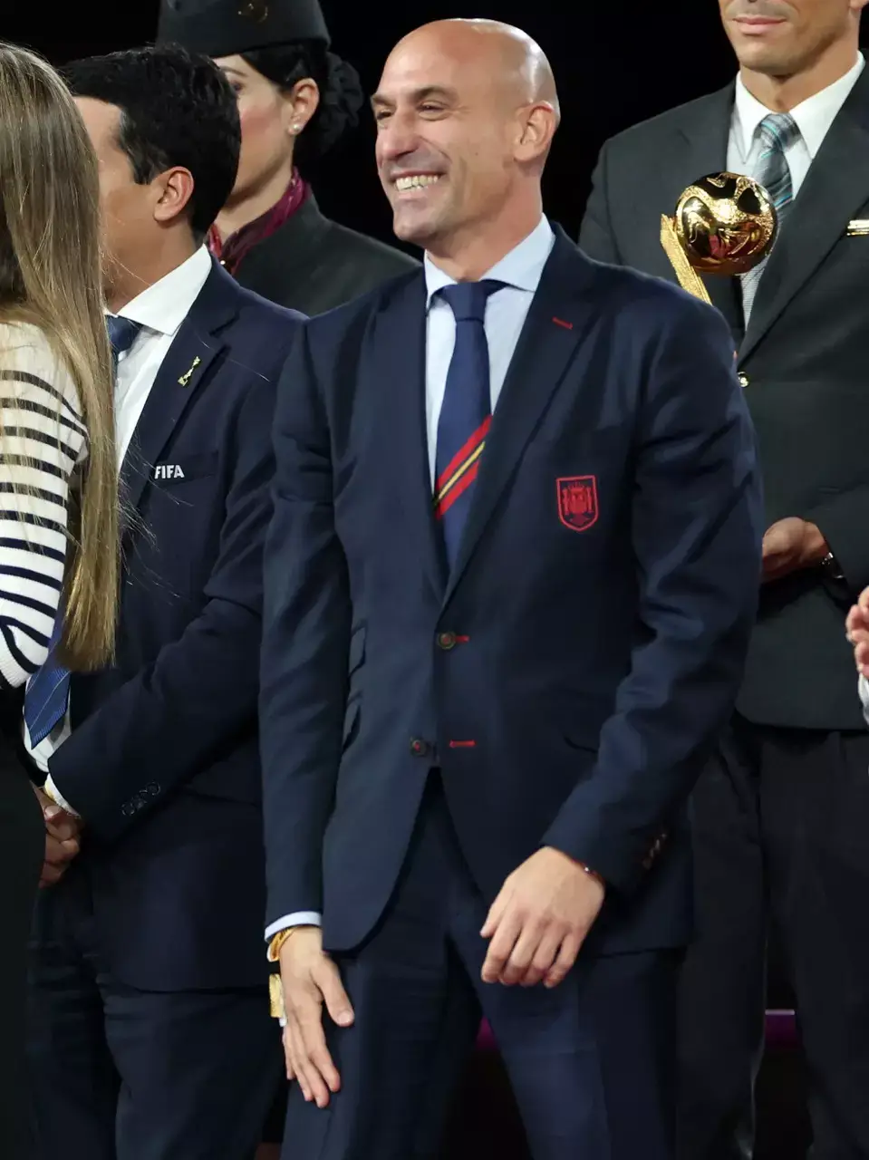 Rubiales has been suspended by FIFA.