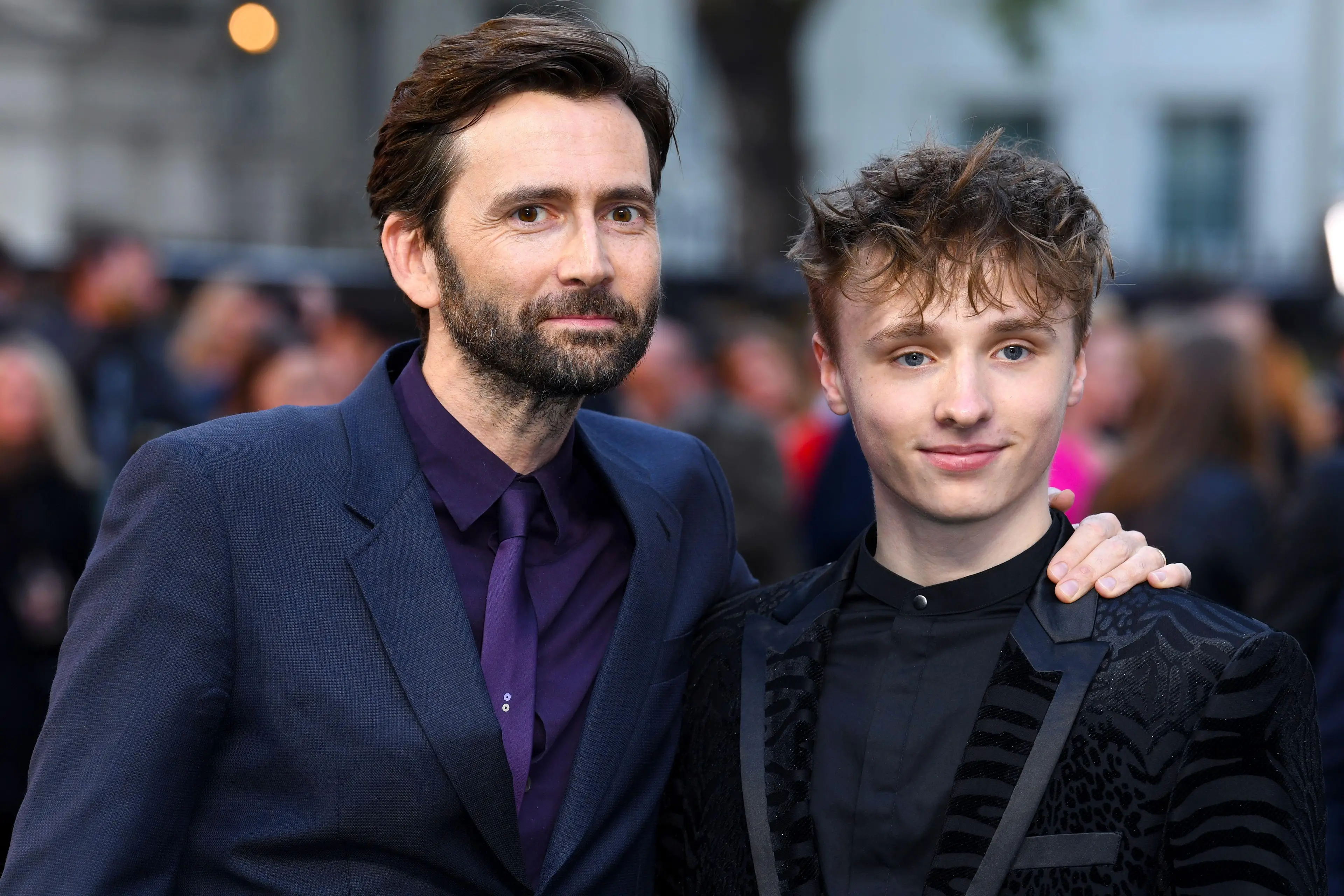 David Tennant and Ty Tennant.