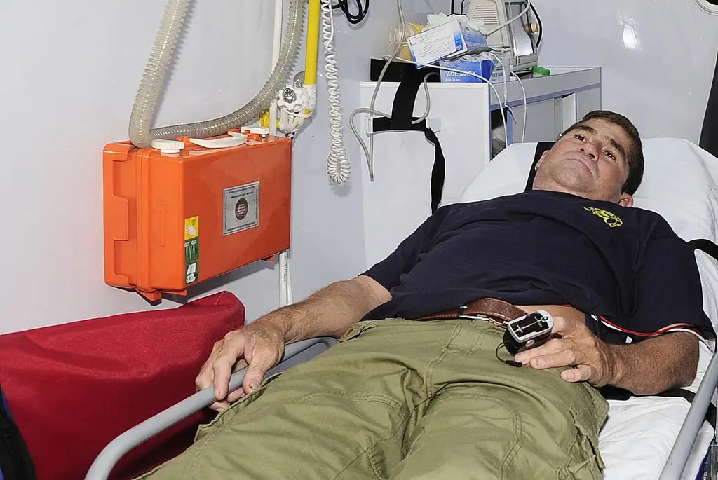 The poor man was out at sea for over a year. (JOSE CABEZAS/AFP via Getty Images)