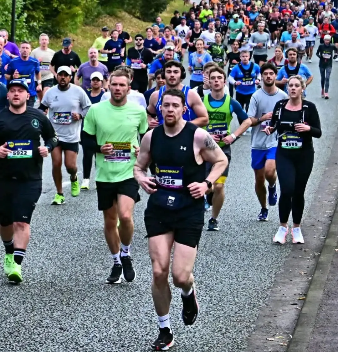 This will be his first marathon, and Jake is hoping to run it in under four hours (Jake Baxter)